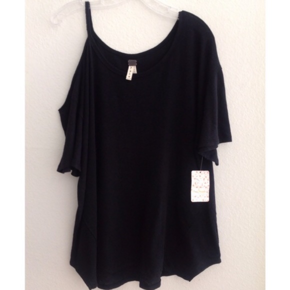 FREE PEOPLE After Party Cold Shoulder Tee Shirt M - Picture 3 of 8